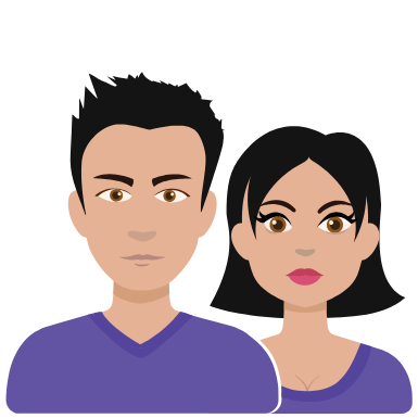 Jakraal, Couple 39 / 41 y.o. from Alexandria Jakraal